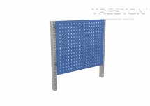 Perforovaný panel M750, 718x194mm, modrý 861510-07