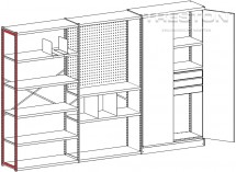 Koncový rám 500x2000, otvorený 851719-49