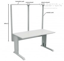 Zvislý profil 1359 mm, 860024-49