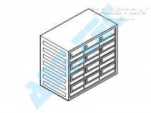 Skriňa na ukladanie malých súčiastok 294-4 ESD