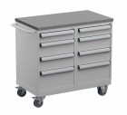 Treston - Vozík na náradie Tool Trolley 3, oceľová doska, TWIN45-003-41