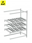 Treston - Bočné rozšírenie Treston FiFo Flow Rack, M1350, ESD, 1385x805x1860mm, TFR1350SE-49