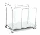 Treston - Manipulačný vozík určený pre ľahký prevoz kartónov a ľahkých predmetov. Tri deliče môžete pripevniť 