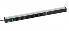 Treston - Káblový kanál 836, 6 zásuviek, 2 USB, vypínač, TPR9-001-FR