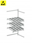  - Bočné-zadné rozšírenie Treston FiFo Flow Rack, M900, ESD, 933x735x1860mm, TFR900SRE-49