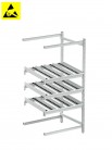  - Bočné rozšírenie Treston FiFo Flow Rack, M900, ESD, 933x805x1860mm, TFR900SE-49