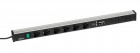 Treston - Káblový kanál 836, 6 zásuviek, 2 USB, 2 CAT6A, vypínač, TPR9-003-FR