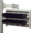 Rotačný panel s koľajnicami na zásobníky (nie sú súčasťou dodávky)