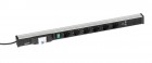 Treston - Káblový kanál 836, 6 zásuviek, 2 USB, fcp, vypínač, TPR9-010-FR