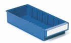 Treston - Policový zásobník 4020-6, 400 x 186 x 82 mm, modrý