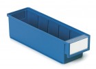 Treston - Policový zásobník 3010-6, 300 x 92 x 82 mm, modrý